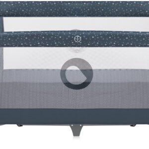 Lionelo STEFI ceļojumu gulta krāsa BLUE GREY