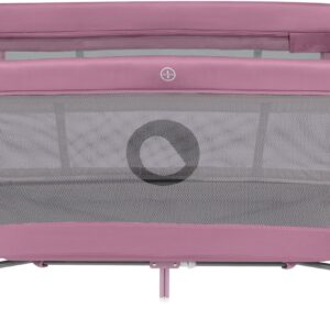 Lionelo STEFI PLUS ceļojumu gulta krāsa PINK MAGNOLIA