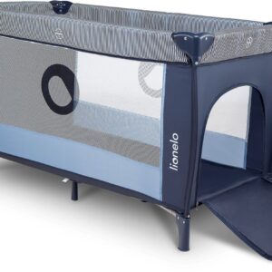 Lionelo SVEN PLUS ceļojumu gulta krāsa BLUE NAVY