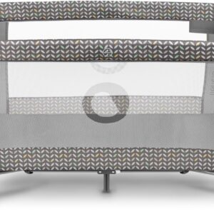 Lionelo SVEN PLUS ceļojumu gulta krāsa GREY SCANDI