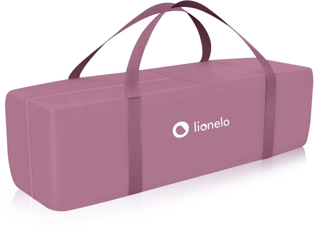 Lionelo STEFI PLUS ceļojumu gulta krāsa PINK MAGNOLIA