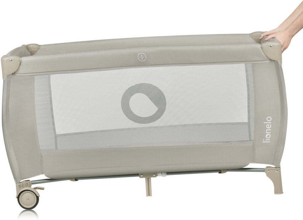Lionelo STEFI PLUS ceļojumu gulta krāsa BEIGE CAPPUCCINO