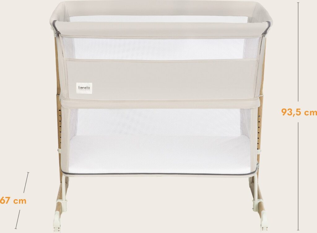 Lionelo THOMI PLUS ceļojumu gulta krāsa BEIGE SAND