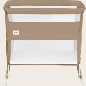 Lionelo THOMI PLUS ceļojumu gulta krāsa BEIGE CARMEL