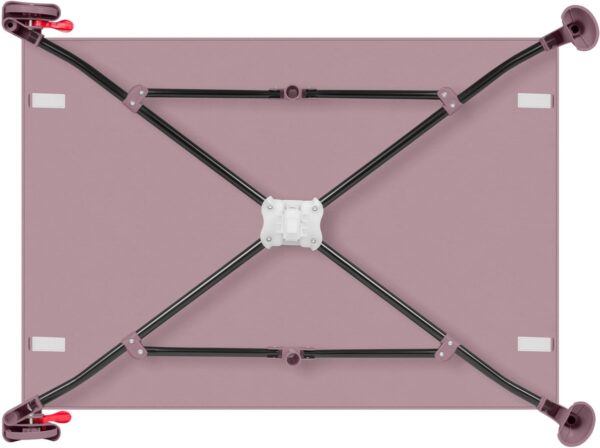Autokreslini.lv | LAURA bērnu ceļojumu gulta ar 2 līmeņiem krāsa PINK NUDE bilde #33