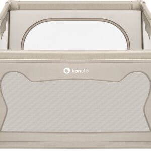 Lionelo WILLOW rotaļu manēža 187x127cm krāsa BEIGE SAND