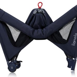 Lionelo JASMIN EASY FOLD ceļojumu gulta krāsa BLUE NAVY