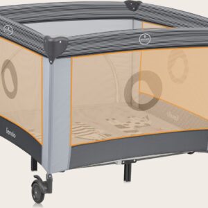Lionelo BONNIE rotaļu manēža krāsa GREY STONE