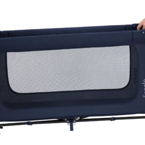Lionelo JASMIN EASY FOLD ceļojumu gulta krāsa BLUE NAVY