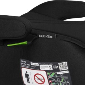 Lionelo Luuk I-Size auto paliktnis bērniem 125-150cm krāsa Black