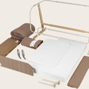 Lionelo THOMI PLUS ceļojumu gulta krāsa BEIGE CARMEL