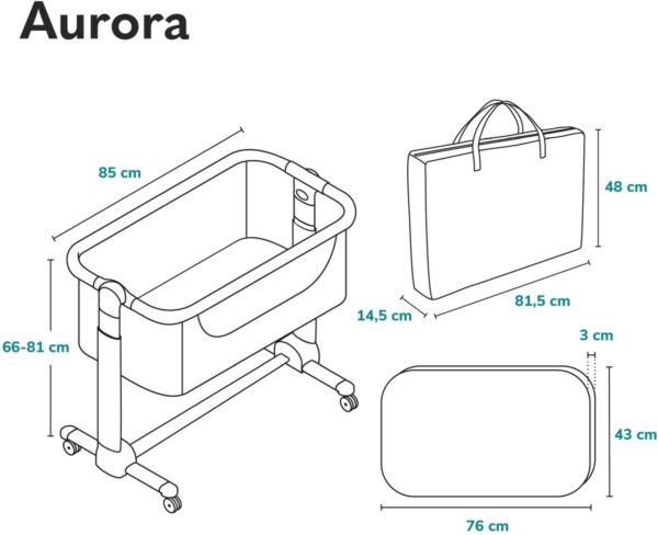 Autokreslini.lv | AURORA mazuļu gultiņa krāsa BEIGE CAPPUCCINO bilde #35