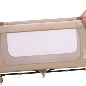 Lionelo JASMIN EASY FOLD ceļojumu gulta krāsa BEIGE SAND