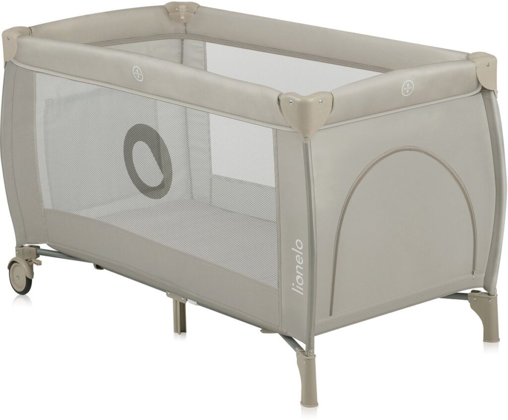 Lionelo STEFI PLUS ceļojumu gulta krāsa BEIGE CAPPUCCINO