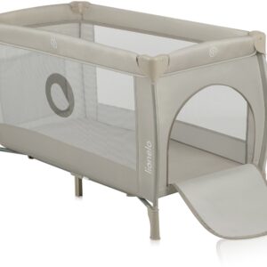 Lionelo STEFI PLUS ceļojumu gulta krāsa BEIGE CAPPUCCINO
