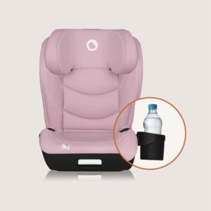 Lionelo NEAL I-Size autokrēsliņš bērniem 100-150cm krāsa Pink Lilac