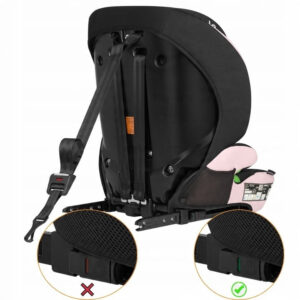 Lionelo Levi Fix I-Size autokrēsliņš 76-150cm krāsa Pink Baby