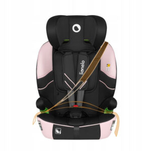 Lionelo Levi Fix I-Size autokrēsliņš 76-150cm krāsa Pink Baby