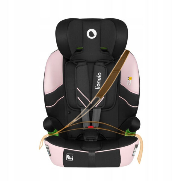 Autokreslini.lv | Levi Fix I-Size autokrēsliņš 76-150cm krāsa Pink Baby bilde #15