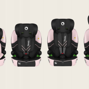 Lionelo Levi Fix I-Size autokrēsliņš 76-150cm krāsa Pink Baby