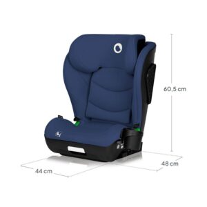 Lionelo NEAL I-Size autokrēsliņš bērniem 100-150cm krāsa Blue Navy