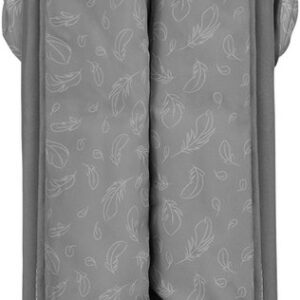 Lionelo JASMIN EASY FOLD ceļojumu gulta krāsa GREY STONE