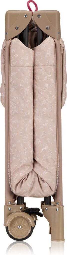 Lionelo JASMIN EASY FOLD ceļojumu gulta krāsa BEIGE SAND