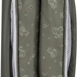 Lionelo SVEN PLUS ceļojumu gulta krāsa BEIGE OLIVE