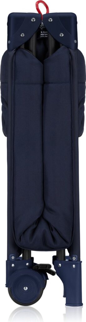 Lionelo JASMIN EASY FOLD ceļojumu gulta krāsa BLUE NAVY