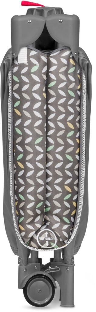 Lionelo SVEN PLUS ceļojumu gulta krāsa GREY SCANDI