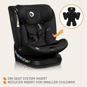 Lionelo Brave I-Size autokrēsliņš bērniem 40-150cm krāsa Black Carbon