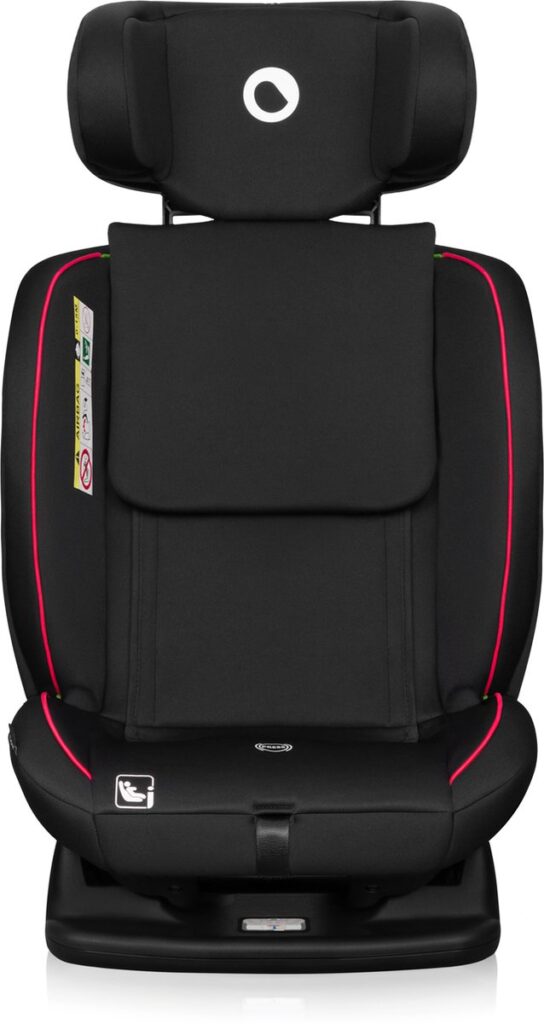 Lionelo Aart I-Size autokrēsliņš bērniem 40-150cm krāsa Black Carbon Red
