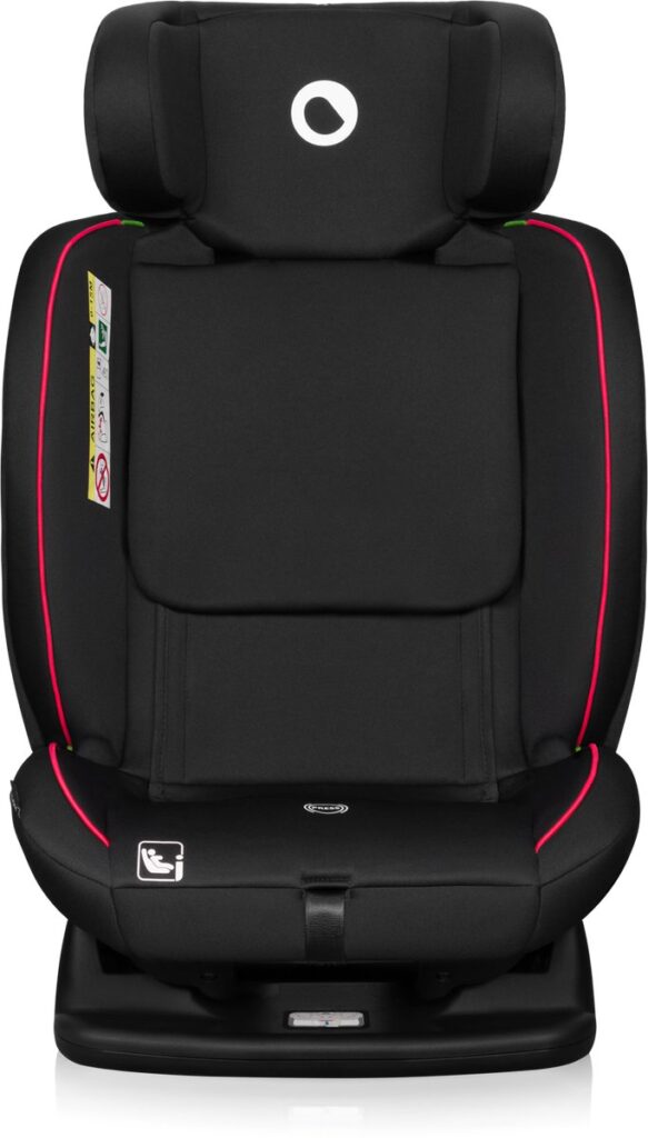 Lionelo Aart I-Size autokrēsliņš bērniem 40-150cm krāsa Black Carbon Red