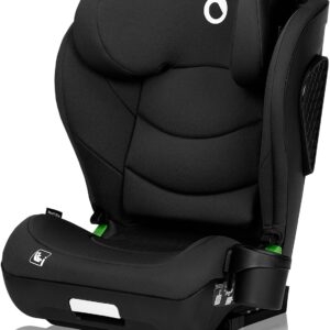 Lionelo NEAL I-Size autokrēsliņš bērniem 100-150cm krāsa Black Carbon