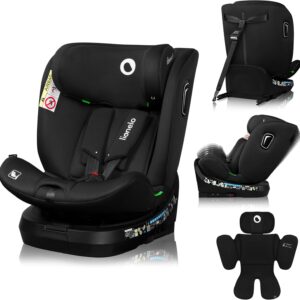 Lionelo Brave I-Size autokrēsliņš bērniem 40-150cm krāsa Black Carbon