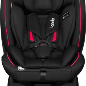 Lionelo Aart I-Size autokrēsliņš bērniem 40-150cm krāsa Black Carbon Red