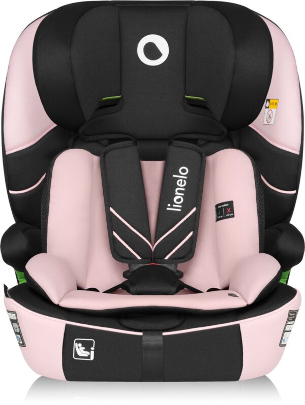 Autokreslini.lv | Levi Fix I-Size autokrēsliņš 76-150cm krāsa Pink Baby bilde #3