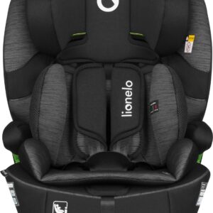 Lionelo Billy I-Size autokrēsliņš bērniem 76-150cm krāsa Black Grey