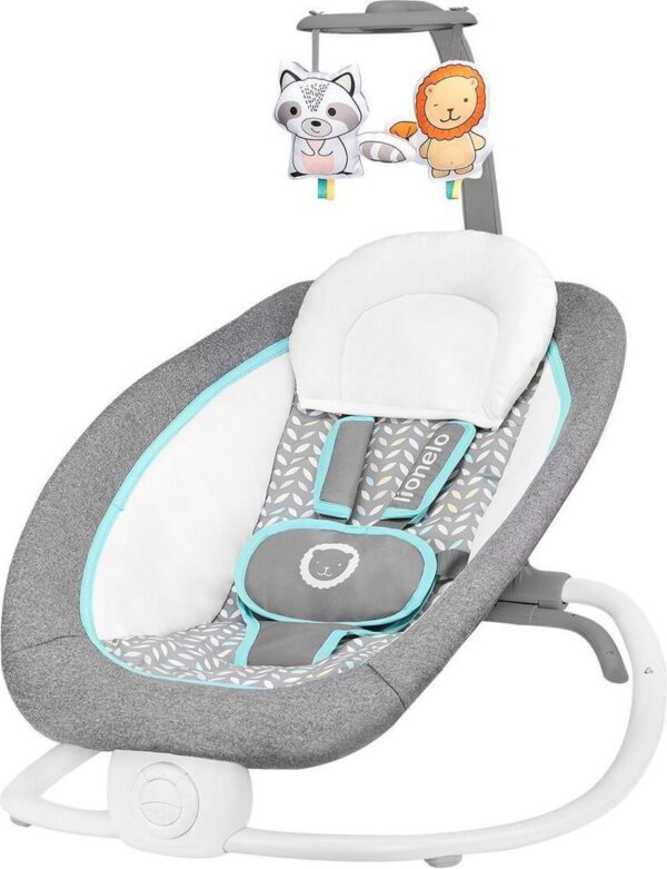 Autokreslini.lv | PASCAL mazuļu šūpuļkrēsliņš krāsa GREY DOVE bilde #3