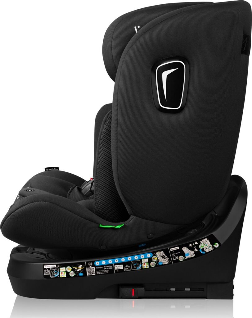 Lionelo Brave I-Size autokrēsliņš bērniem 40-150cm krāsa Black Carbon