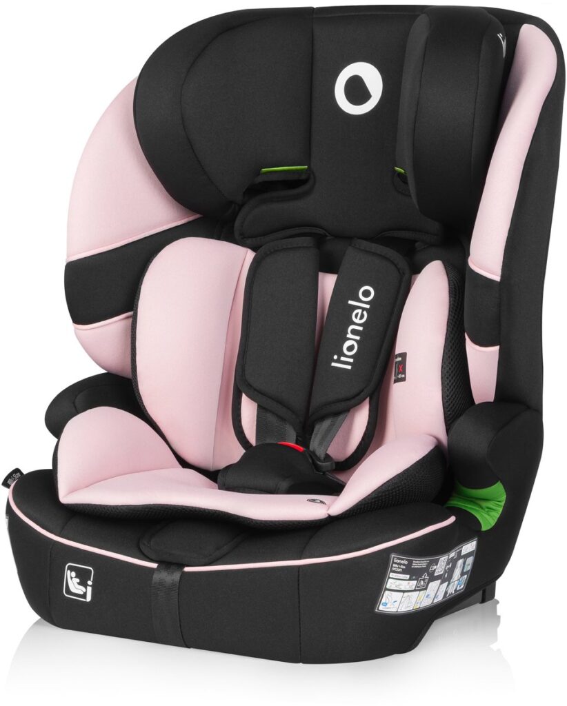 Lionelo Billy I-Size autokrēsliņš bērniem 76-150cm krāsa Pink Baby