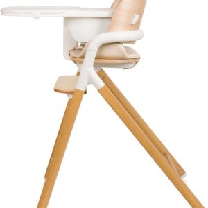 Lionelo CELIA barošanas krēsls bērniem krāsa WHITE NATURAL WOOD