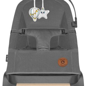 Lionelo JUNE AIR mazuļu šūpuļkrēsliņš krāsa GREY GRAPHITE