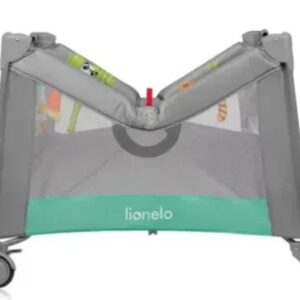 Lionelo MILLE PLUS rotaļu manēža bērniem krāsa GREY GREEN