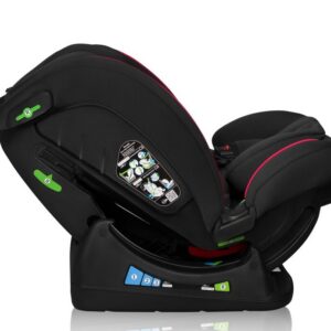 Lionelo Aart I-Size autokrēsliņš bērniem 40-150cm krāsa Black Carbon Red