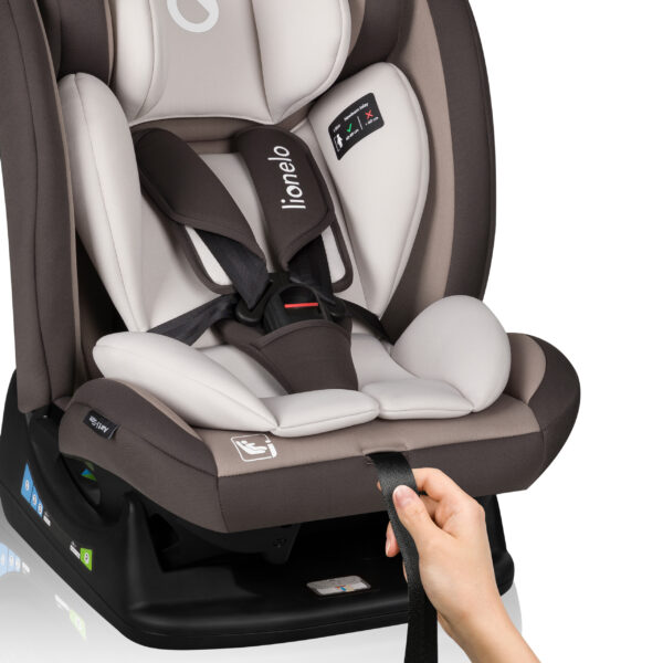 Autokreslini.lv | Aart I-Size autokrēsliņš bērniem 40-150cm krāsa Beige Latte bilde #9
