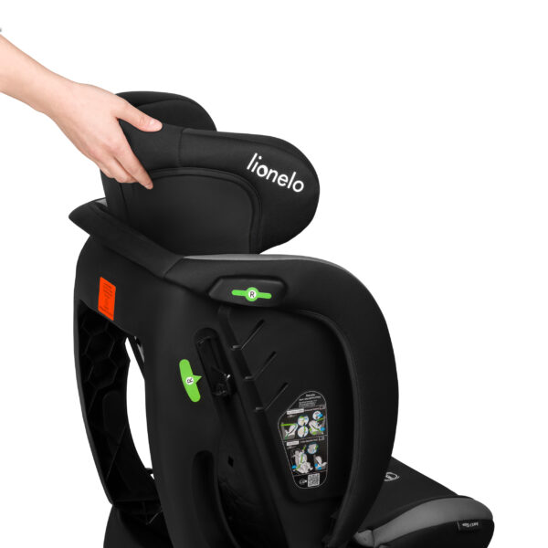 Autokreslini.lv | Aart I-Size autokrēsliņš bērniem 40-150cm krāsa Grey Graphite bilde #21