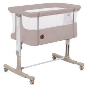 Lionelo AURORA mazuļu gultiņa krāsa BEIGE CAPPUCCINO