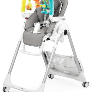 Peg Perego Prima Pappa Plus Follow Me barošanas krēsls krāsa Ice