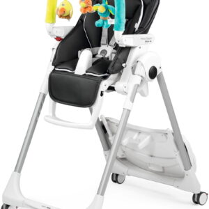 Peg Perego Prima Pappa Plus Follow Me barošanas krēsls krāsa Licorice